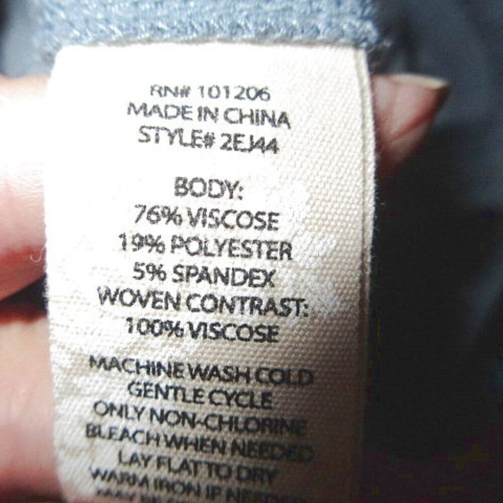 Soft Surroundings Siesta Soft Pull On Pants Size L Pockets Jogger Stretch High - Picture 11 of 11